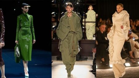 من «ديور» إلى «سكياباريللي».. أسبوع باريس للموضة يرسم ملامح الموسم الجديد من «ديور» إلى «سكياباريللي».. أسبوع باريس للموضة يرسم ملامح الموسم الجديد