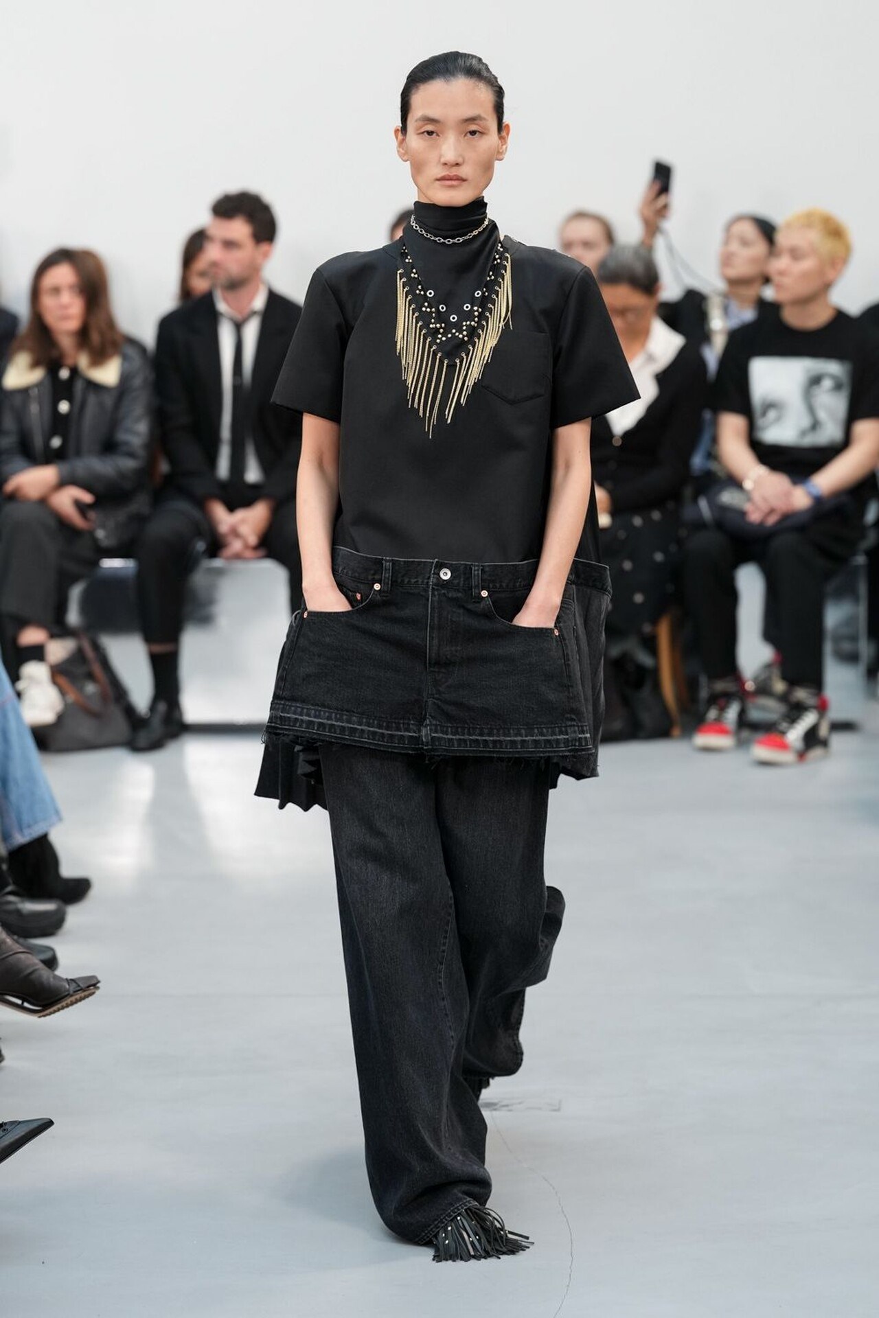 مجموعة أزياء ساكاي لربيع وصيف 2026 من أسبوع الموضة في باريس