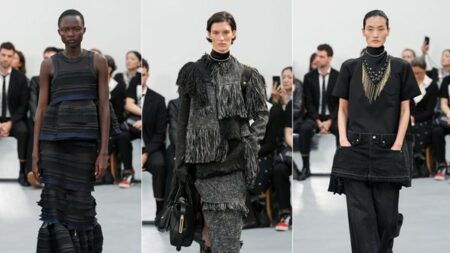 مجموعة أزياء ساكاي لربيع وصيف 2026 من أسبوع الموضة في باريس