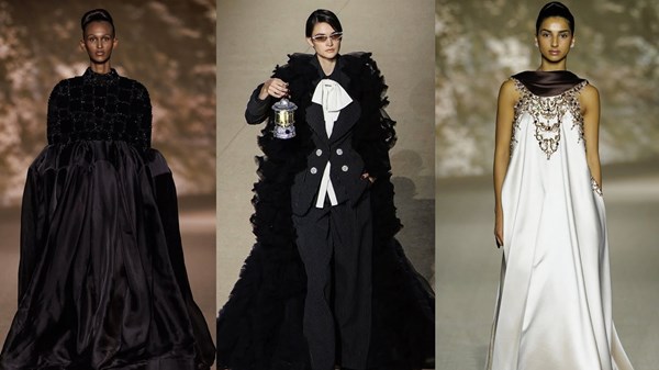 الفخامة تسيطر على عروض أول أيام أسبوع الأزياء في الرياض الفخامة تسيطر على عروض أول أيام أسبوع الأزياء في الرياض