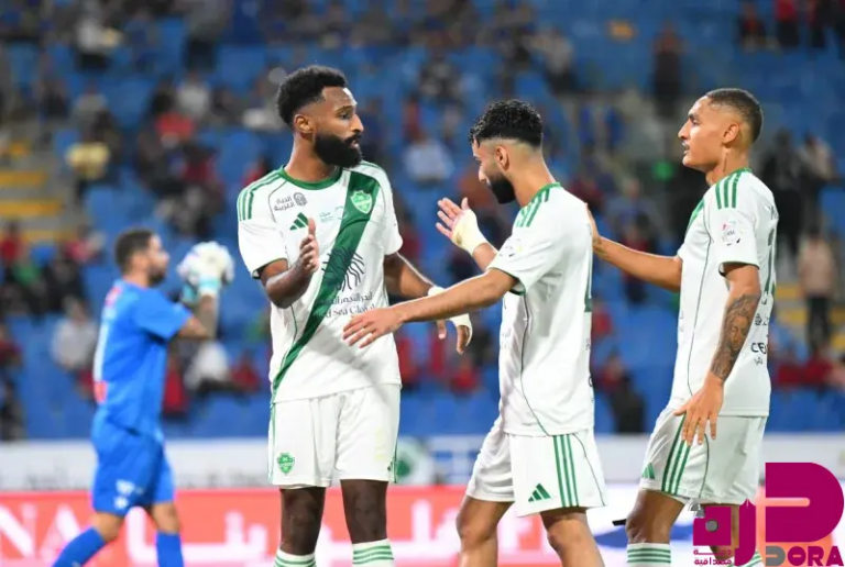 الأهلي يفوز على النجمة بهدف البريكان