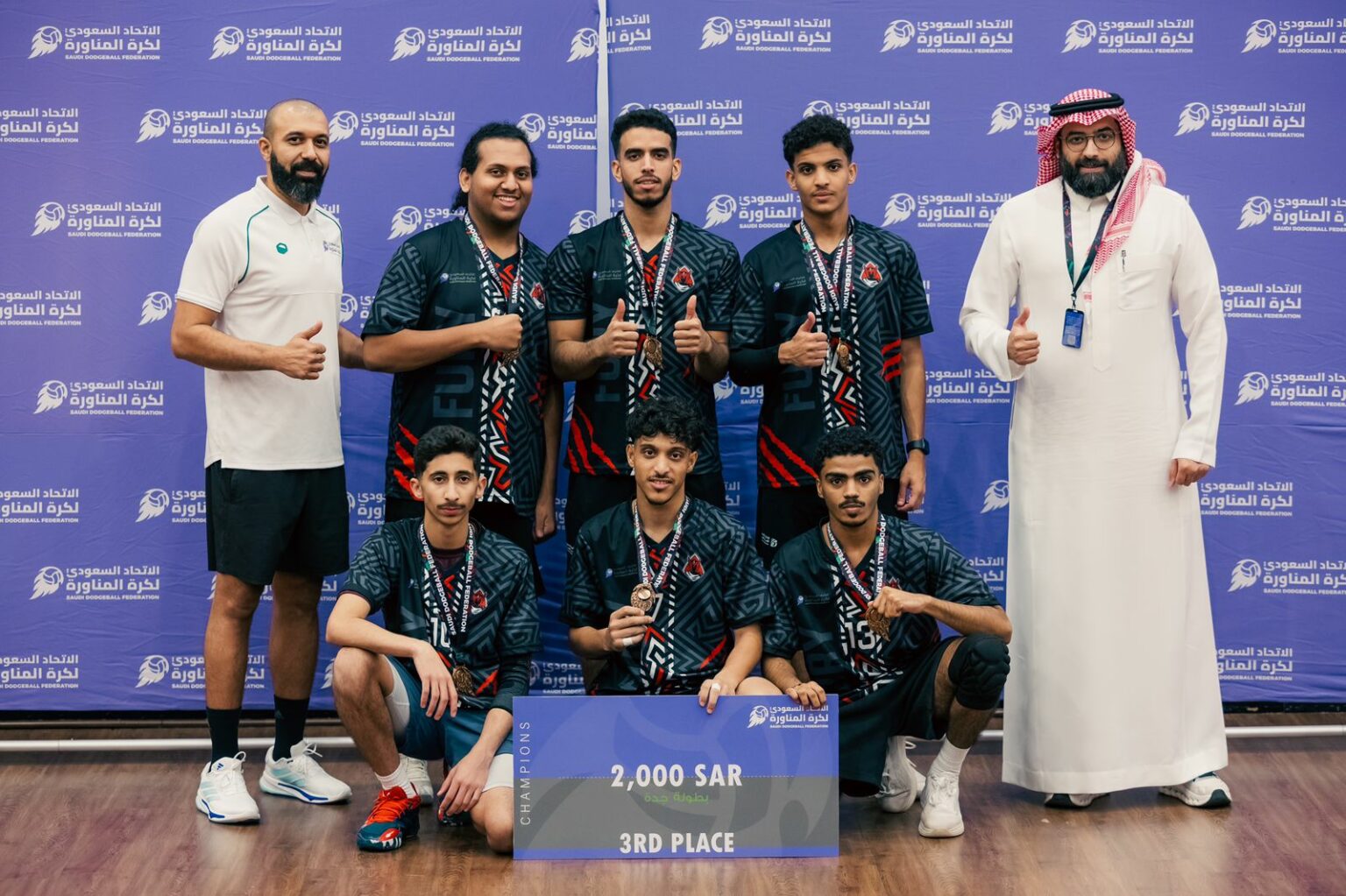 تتويج الفائزين ببطولة جدة لكرة المناورة بإجمالي جوائز 40 ألف ريال