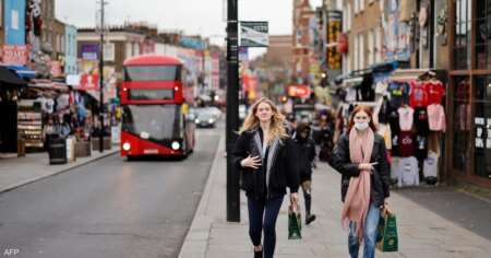 هبوط حاد لمبيعات التجزئة في بريطانيا الشهر الماضي