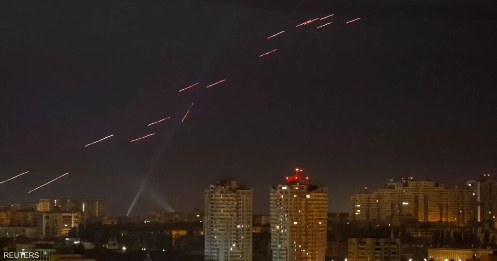هجوم روسي بالمسيرات على كييف.. سقوط قتيل وجرحى