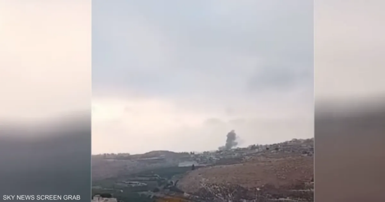 الجيش الإسرائيلي يهاجم أهدافا لحزب الله في جنوب لبنان