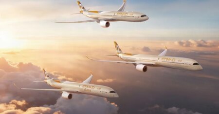 الاتحاد للطيران تنقل 18.1 مليون مسافر خلال 10 أشهر