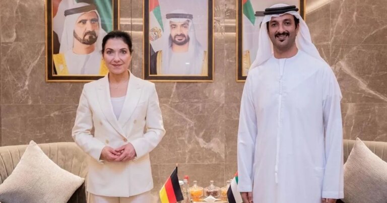 الإمارات وألمانيا تبحثان تنمية الشراكة الاقتصادية