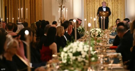 من حضر عشاء ترامب مع ولي العهد السعودي؟