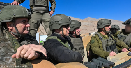 صور.. نتنياهو يدخل الجنوب السوري ويحدد أهدافه