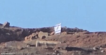 فيديو.. قوات ترفع علم إسرائيل في ريف القنيطرة جنوبي سوريا
