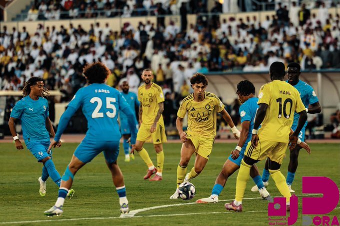 النصر يعبر نيوم بثلاثية ويغرد وحيدًا في صدارة دوري روشن