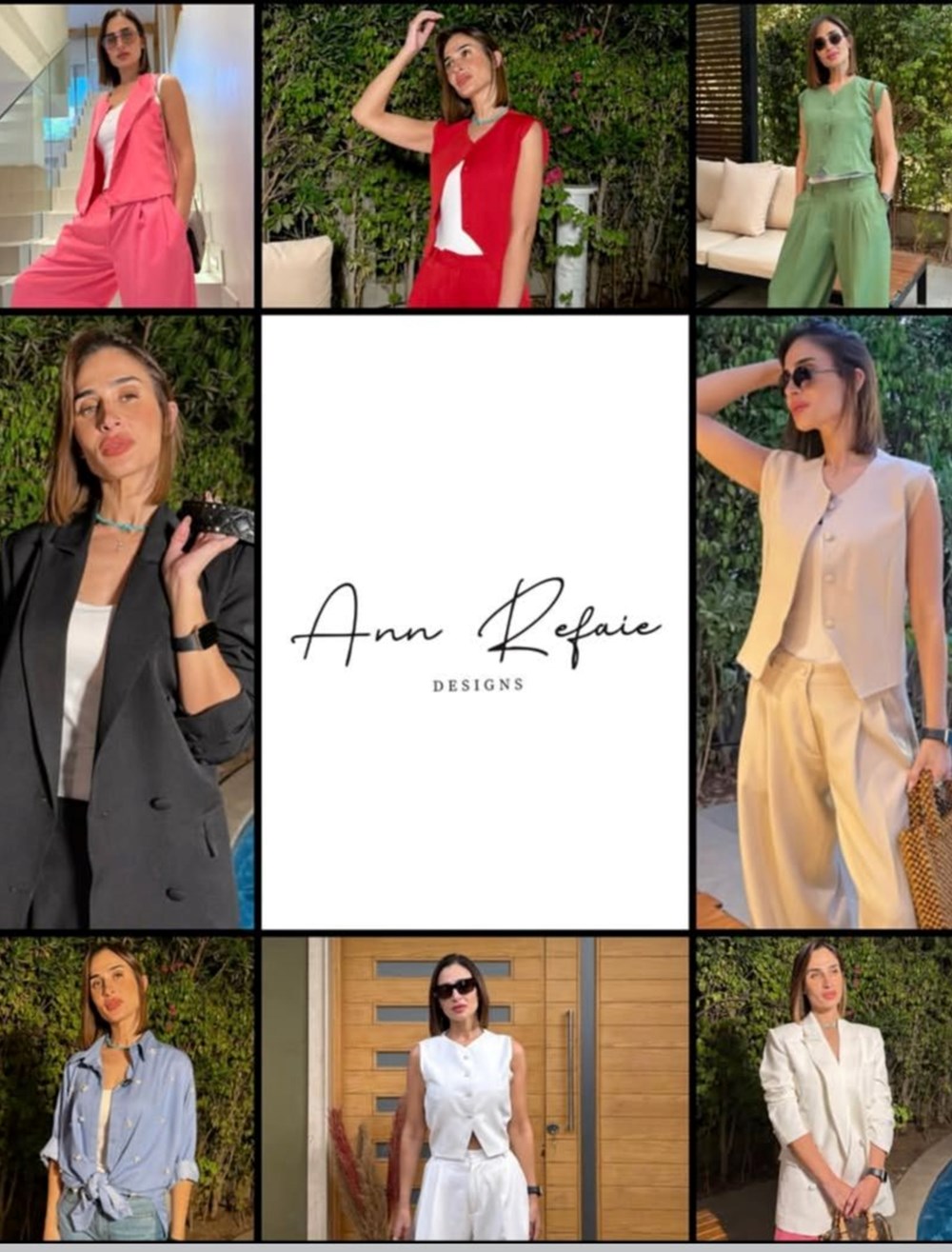 آن الرفاعي.. مصممة أزياء هادئة جذبت الأضواء