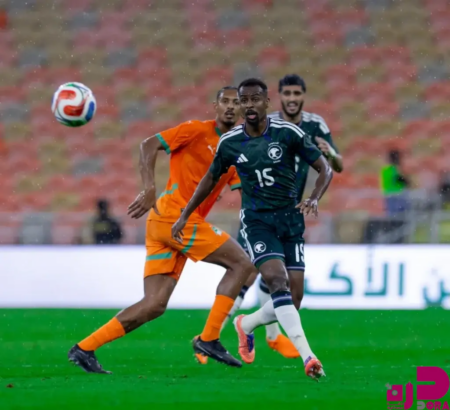 الأخضر يحسم وديته أمام ساحل العاج بهدف أبو الشامات استعدادًا لكأس العرب