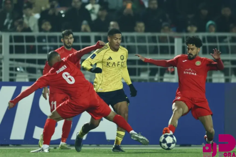 النصر يكتسح استقلول دوشنبه ويضمن صدارة مجموعته في دوري أبطال آسيا