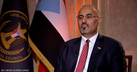 الزبيدي يجدد تأكيد الجاهزية للمشاركة بتحرير الشمال من الحوثي