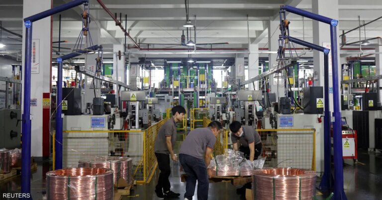 انكماش النشاط الصناعي في الصين للشهر الثامن