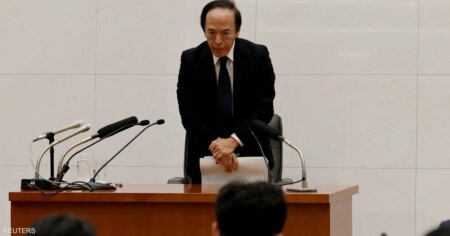 محافظ المركزي الياباني يلمّح لزيادة الفائدة في الشهر القادم