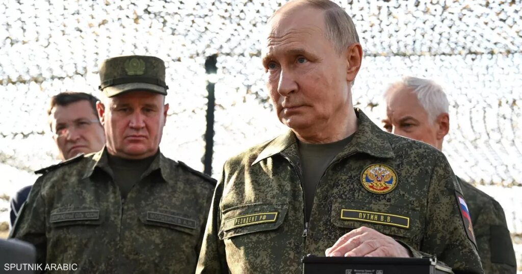 بوتين زار الجبهة.. القوات الروسية تسيطر على بوكروفسك