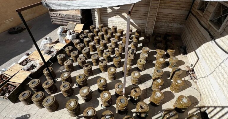 سوريا.. إحباط محاولة تهريب كميات كبيرة من الألغام إلى لبنان