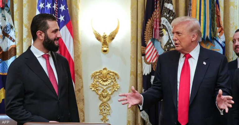 ترامب: مهمة الرئيس السوري ليست سهلة.. ولدي ثقة به