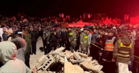 فيديو.. مقتل 19 شخصا في انهيار بنايتين في المغرب