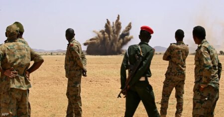 فرار جنود سودانيين إلى جنوب السودان بعد سقوط حقل هجليج