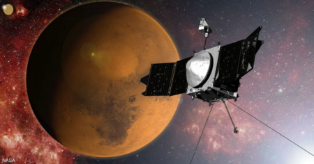 "ناسا" تفقد الاتصال بمركبة "مافن" في مدار المريخ