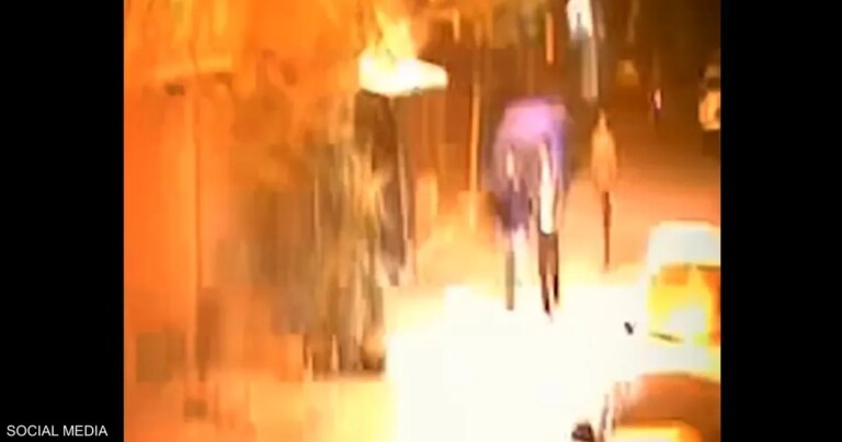 فيديو.. انفجار في مبنى سكني بحي إمبابة في مصر