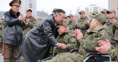 الزعيم كيم يكرّم وحدة عسكرية شاركت في معارك كورسك بروسيا