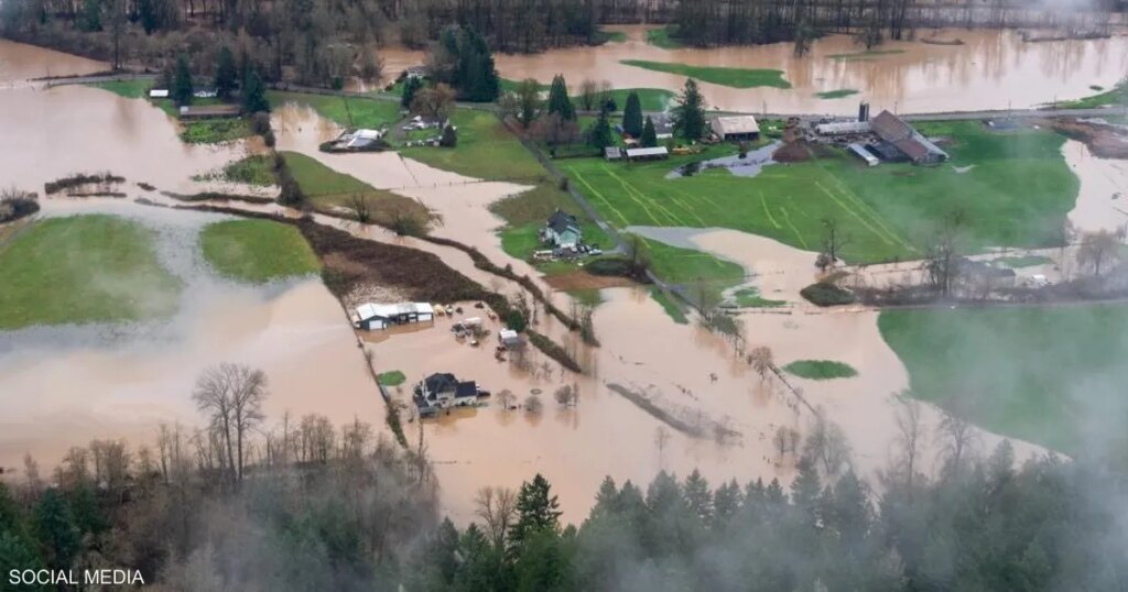 فيديو.. أوامر إخلاء في ولاية واشنطن بعد انهيار سد