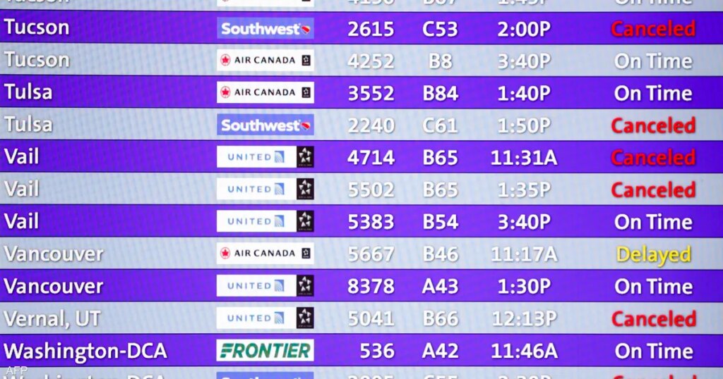 عاصفة ثلجية تربك السفر في أميركا وتُلغي ألف رحلة طيران