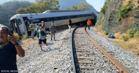 13 قتيلا وعشرات المصابين بعد خروج قطار عن مساره في المكسيك