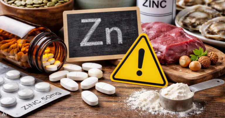 7 مخاطر صحية للإفراط في تناول مكملات الزنك