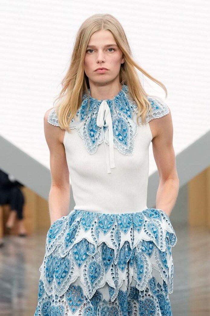 «الدانتيل».. قماش أظهر قوة الأنوثة في 2025