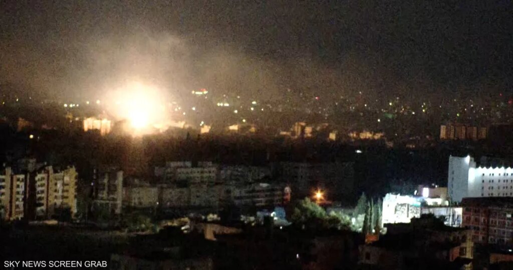 إسرائيل تهاجم مبنى لحزب الله في قرية لبنانية