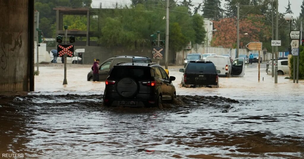 تونس.. 4 قتلى في فيضانات غير مسبوقة