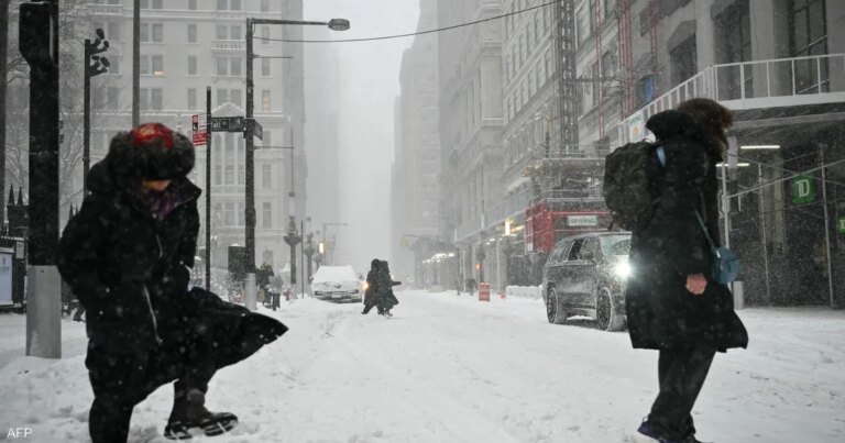 فيديو.. 11 قتيلا بسبب عاصفة شتوية قاسية تضرب أميركا