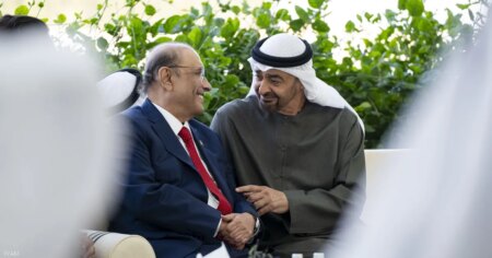 رئيسا الإمارات وباكستان يبحثان العلاقات الثنائية
