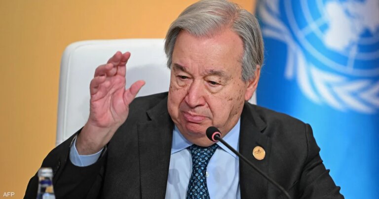 غوتيريش يحذر من "انهيار مالي وشيك" للأمم المتحدة