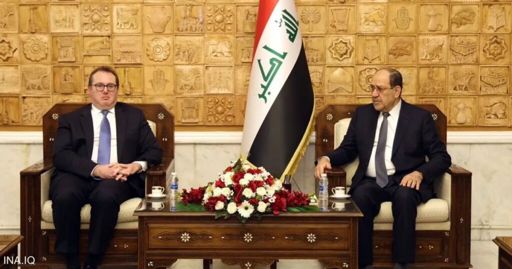 العراق.. المالكي يبحث مع جوشوا هاريس مسار الحكومة المقبلة