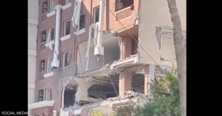 فيديو.. انفجار ضخم في مبنى بمدينة بندر عباس جنوبي إيران