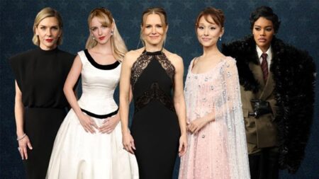 أجمل إطلالات النجمات في حفل «جوائز اختيار النقاد 2026» أجمل إطلالات النجمات في حفل «جوائز اختيار النقاد 2026»