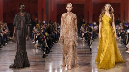 عرض استثنائي لإيلي صعب ELIE SAAB.. في قلب باريس