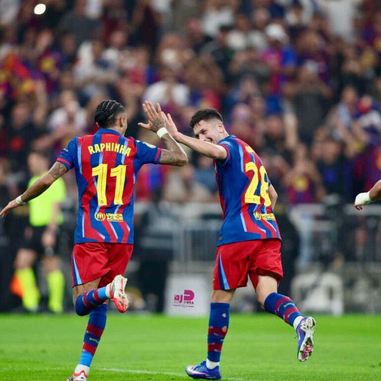 بالصور.. برشلونة يضرب بيلباو بخماسية ويبلغ نهائي السوبر الإسباني من بوابة جدة