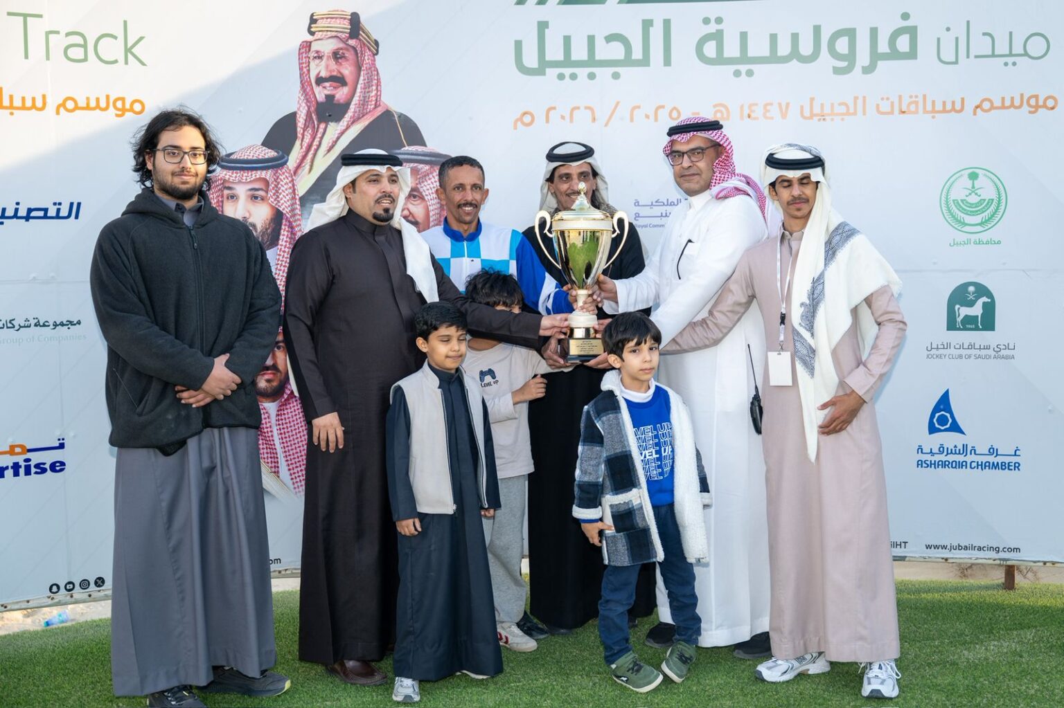 «داحس، شاهتنا، وسم إم آر إم، هايب وخلود الرياض» يتوجون في سباق ميدان فروسية الجبيل الخامس لموسم 1447هـ