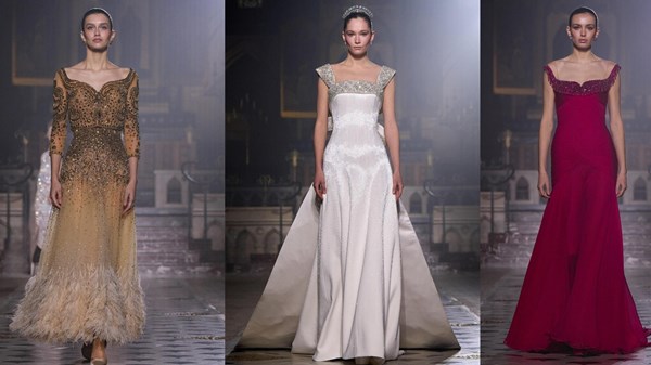 جورج حبيقة يطلق «سحر الرومانسية».. في «أسبوع باريس للهوت كوتور» جورج حبيقة يطلق «سحر الرومانسية».. في «أسبوع باريس للهوت كوتور»