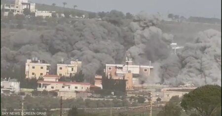 غارات إسرائيلية على مستودعات أسلحة لحزب الله في جنوب لبنان