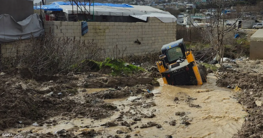 سيول تجتاح شمال وغرب سوريا.. وسقوط قتلى