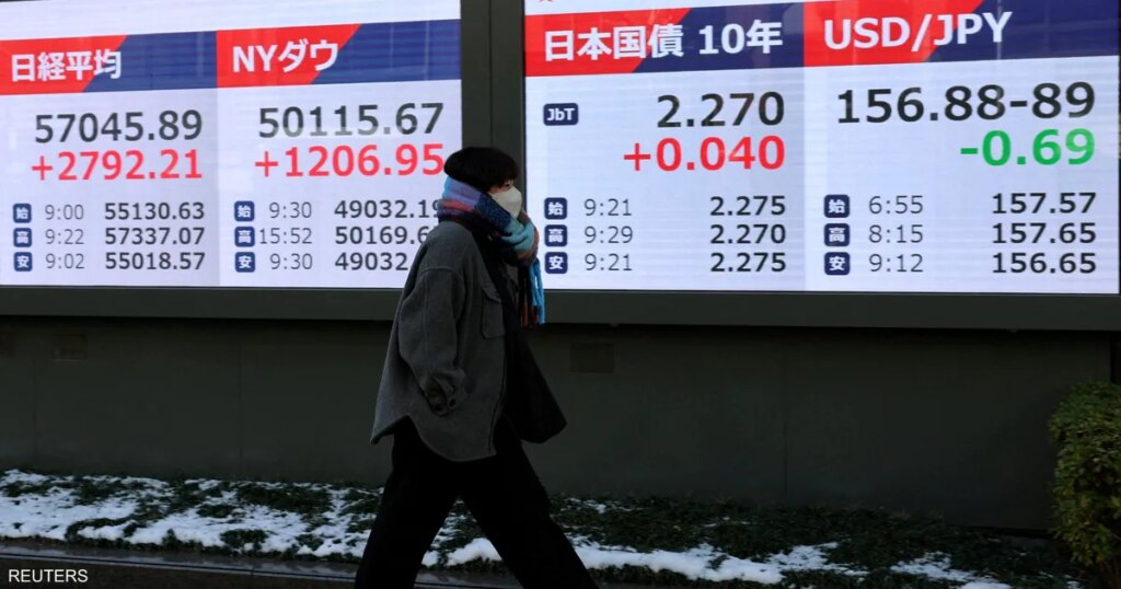 الأسهم اليابانية تسجل أعلى مستوياتها على الإطلاق