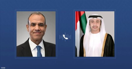 وزيرا خارجية الإمارات ومصر يبحثان الأوضاع الإقليمية